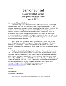 Senior-Sunset-2015 - Copper Hills High School