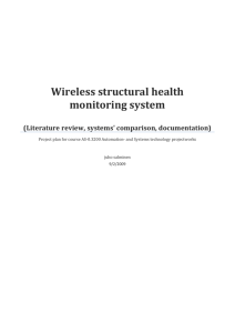 Wireless structural health monitoring system(Literature review