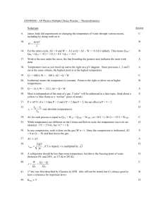 ANSWERS - AP Physics Multiple Choice Practice * Torque