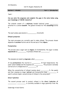 Unit 5 - Organic Chemistry 2 student notes