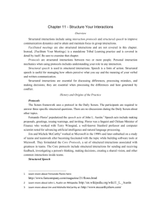 Chapter 11 - Structure Your Interactions