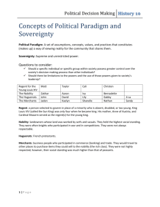 Political Decision Making