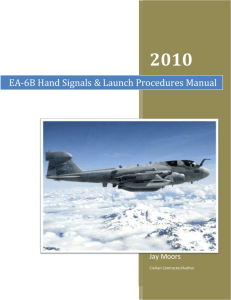 EA-6B Hand Signals & Launch Procedures Manual