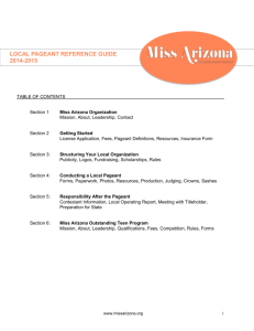 Miss America Organization - Miss Arizona Resource Portal