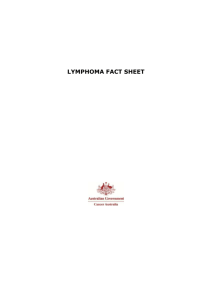 Lymphoma fact sheet