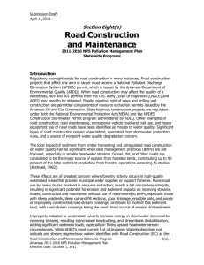 Road Maintenance and Construction