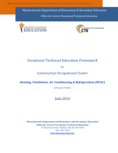 VTE Framework: Heating, Ventilation, Air Conditioning & Refrigeration