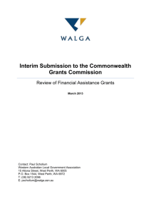 Executive Summary - Commonwealth Grants Commission