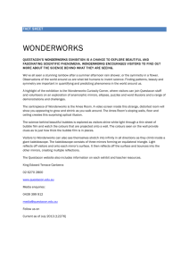 Wonderworks Fact Sheet