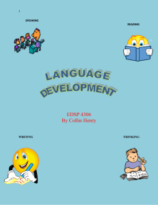 Language Knowledge Activities