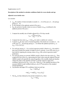 Supplementary text S1 Description of the method to calculate