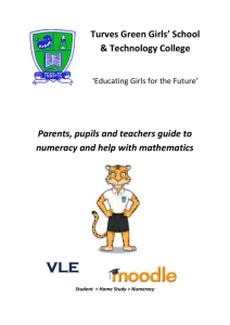 KS3 Parent Numeracy Support Guide