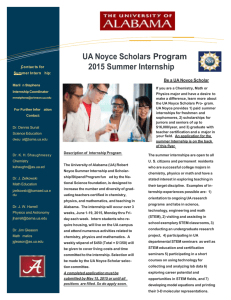 2015 - UA Noyce Program - Home