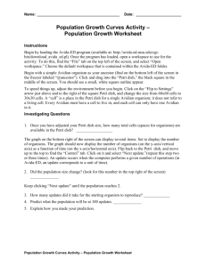 Population Growth Worksheet (doc)