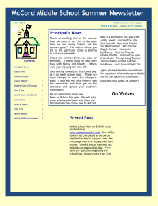 School Fees - Worthington Schools
