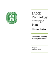 LACCD Technology Plan