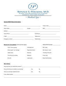 Med Spa New Patient Form