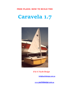 How to Build the Dinghy Caravela 1.7