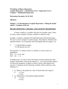 Lecture Notes on Binary Regression (doc)