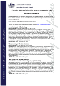 Word Format - Australian Research Council