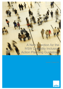 Disability Inclusion Action Planning Report