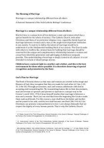 The Meaning of Marriage