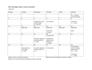 My Heritage Class Schedule