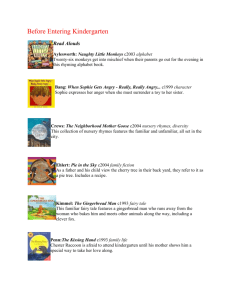 K-5 Suggested Summer Reading Lists