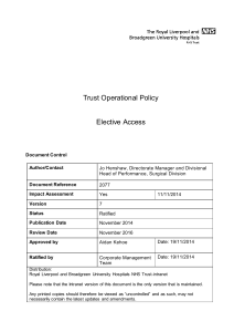 Access Policy V7 2.pdf - Royal Liverpool and Broadgreen University