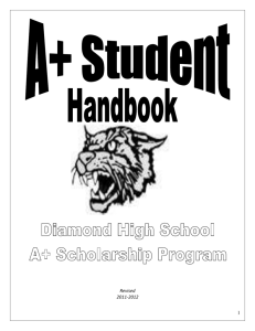 A+ Schools` Program Handbook - Diamond R