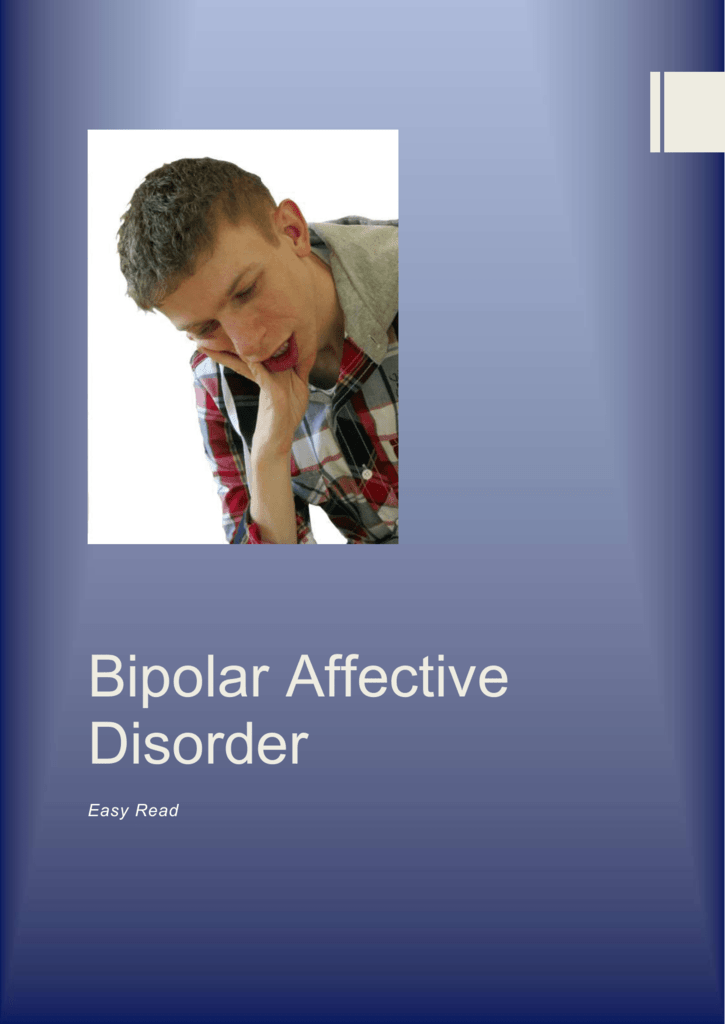bipolar affective disorder research article