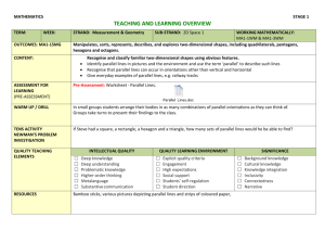 2D - Stage 1 - Plan 7 - Glenmore Park Learning Alliance