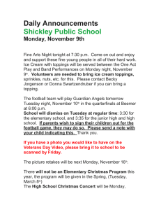 Daily Bulletin - Shickley Public School