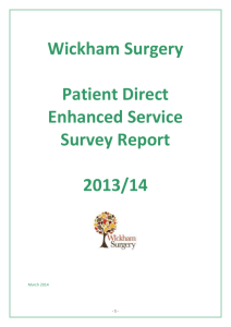 Survey Report 2013/2014