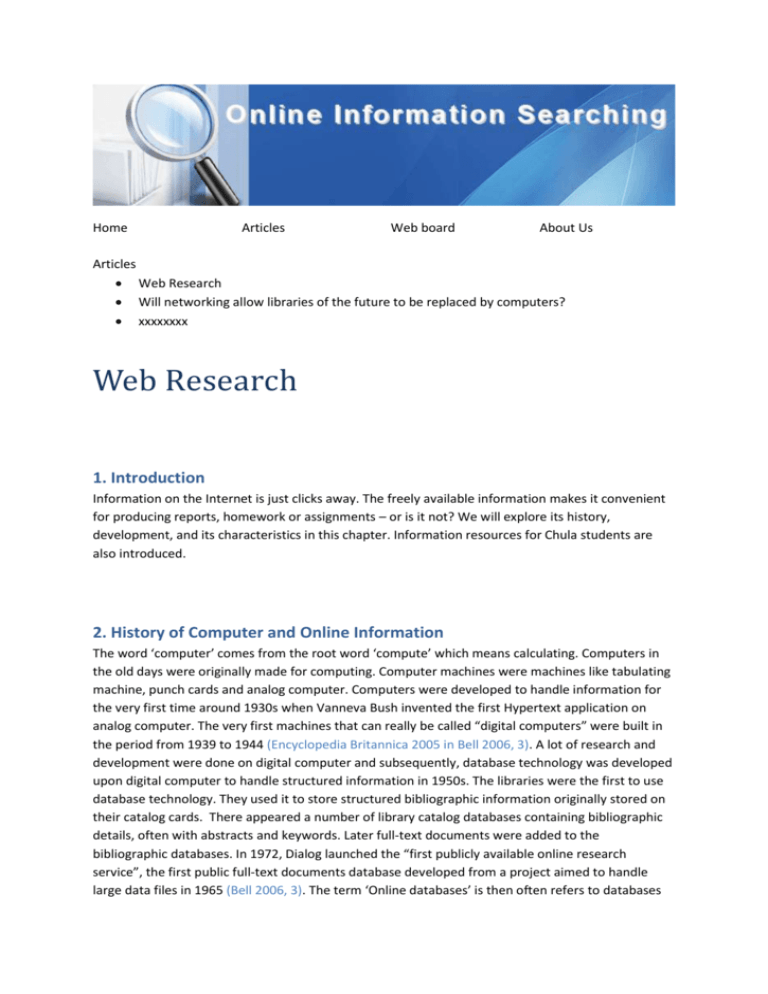 latest research paper on web development