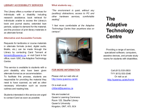 the adaptive technology centre