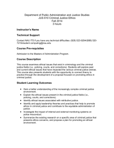 JUS 610 Ethics Master Syllabus (complete)