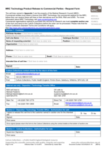 M019 MRC Technology Deposit Release Form