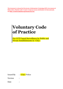 Voluntary Code of Practice released under Creative Commons