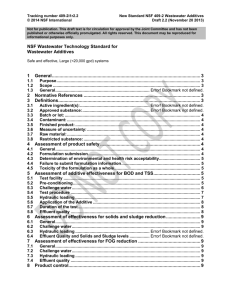 Wastewater Additives 409-2 Draft 2 2013-11-20