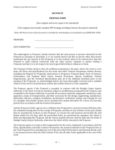 BKW AVRS - Section PF (Proposal Form) [rev. 9.3.14]