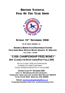 Championship `M` 1 st & 2 nd Prizewinners