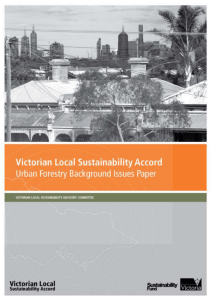 VLSAC Urban Trees Background Issues Paper