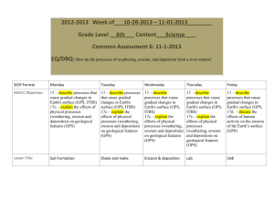 Common Assessment 6: 11-1-2013 EQ/DBQ