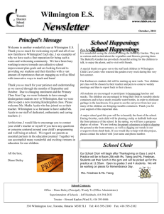 School Newsletter Templates - Letter Folded