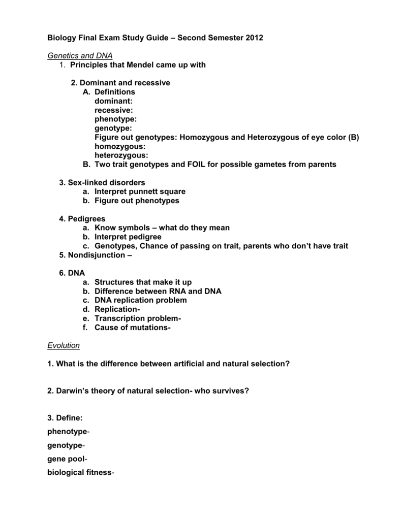 biology-210-final-exam-study-guide