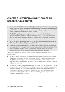 Position and outlook of the broader public sector (DOCX 106kb)