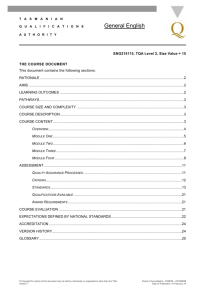 Text - Tasmanian Assessment, Standards and Certification