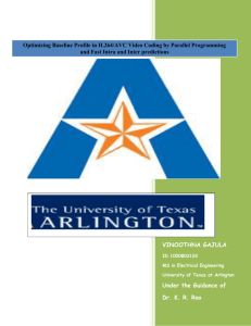 Proposal - The University of Texas at Arlington
