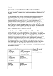 Questions week 2 - University of Warwick